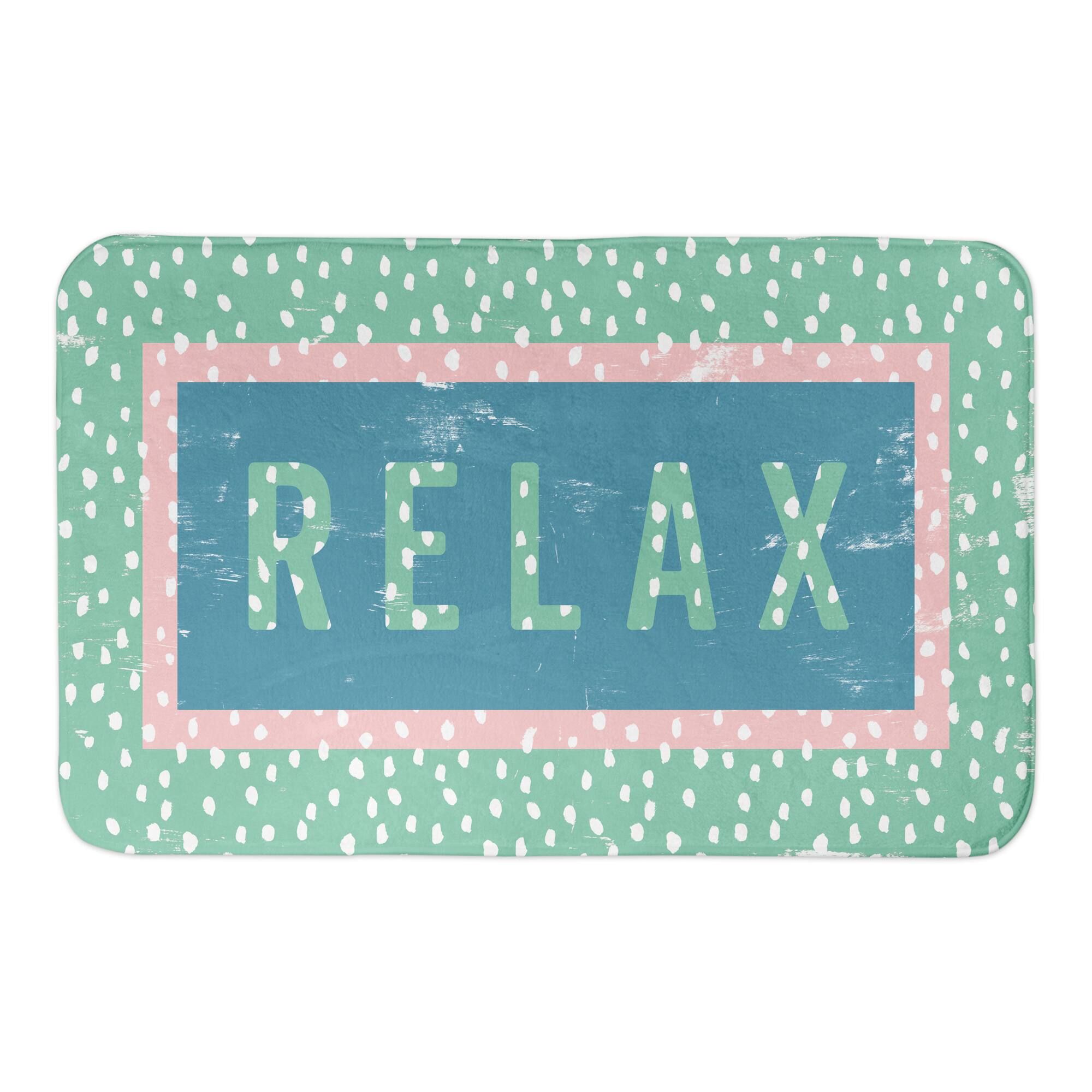 Relax Colorful Bath Mat